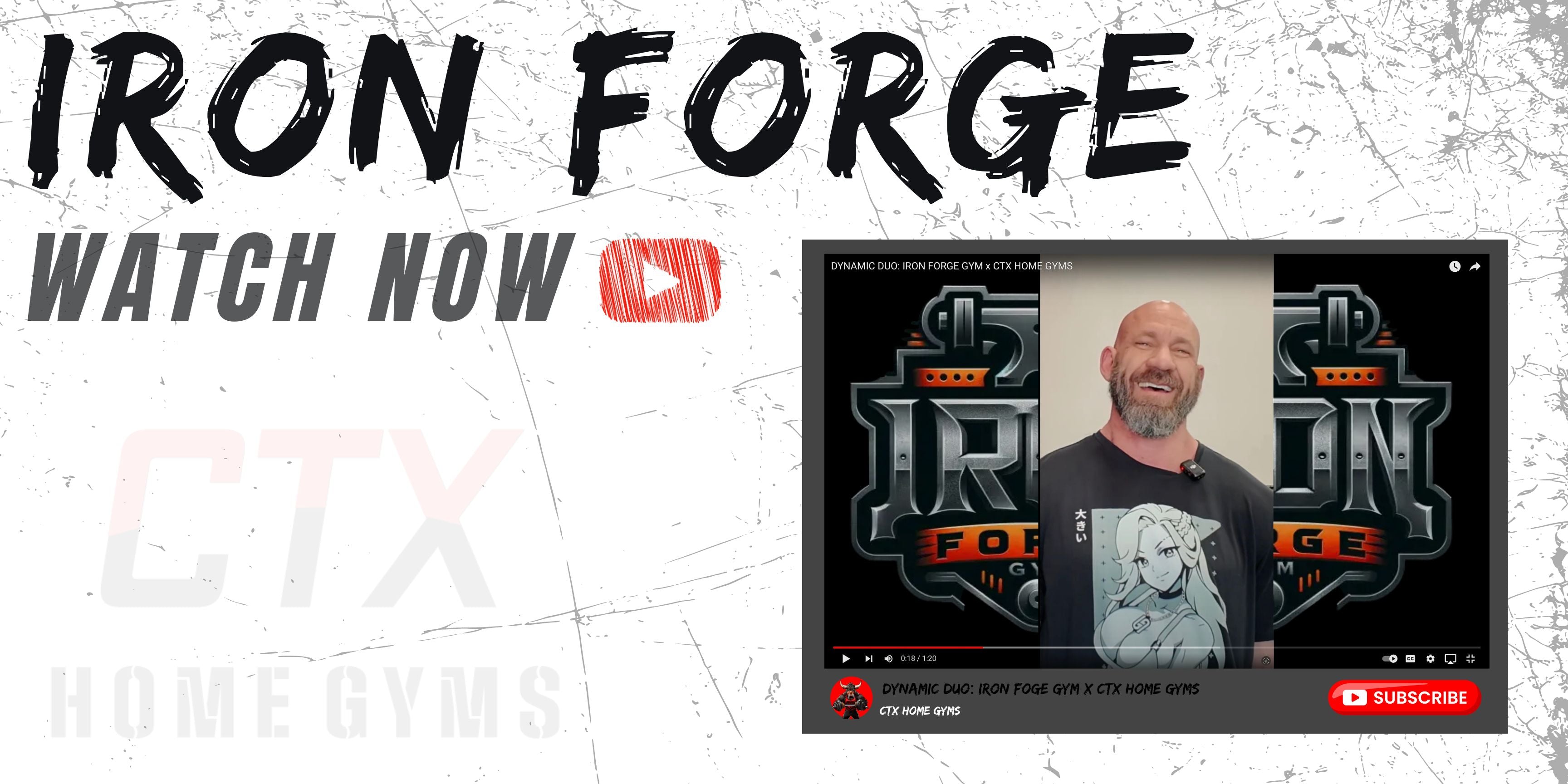 Load video: iron forge fitness and CTX Home Gyms