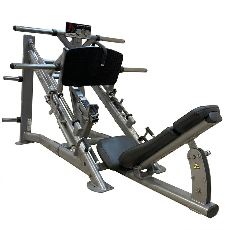 Life Fitness Plate Loaded Linear Leg Press (Remanufactured)