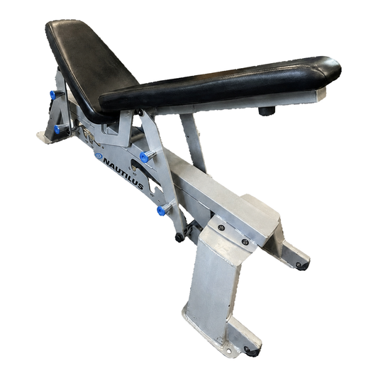 Nautilus 0–90 Adjustable Utility Bench (Remanufactured) – background removed product image