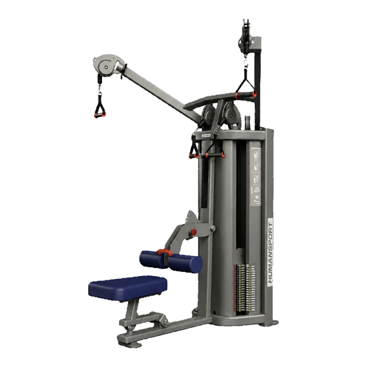 Nautilus HumanSport Lat Pulley (Remanufactured) – background removed product image