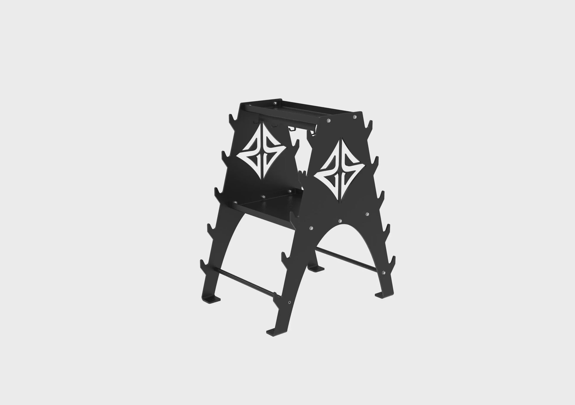 BUILT Strength Fixed Barbell Rack w/ Storage (New)