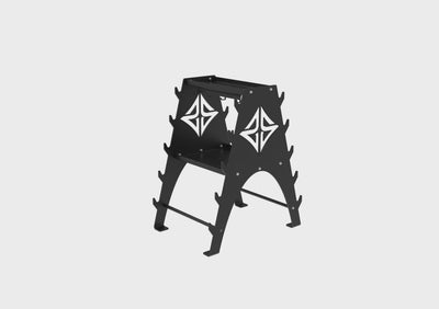 BUILT Strength Foundation Series Fixed Barbell Rack w/ Storage (New)