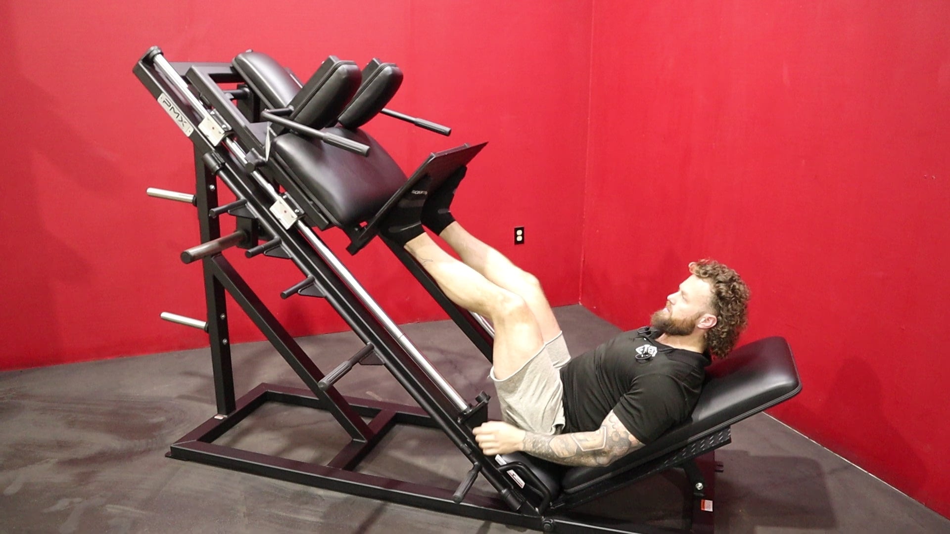 Leg press hack online squat combo