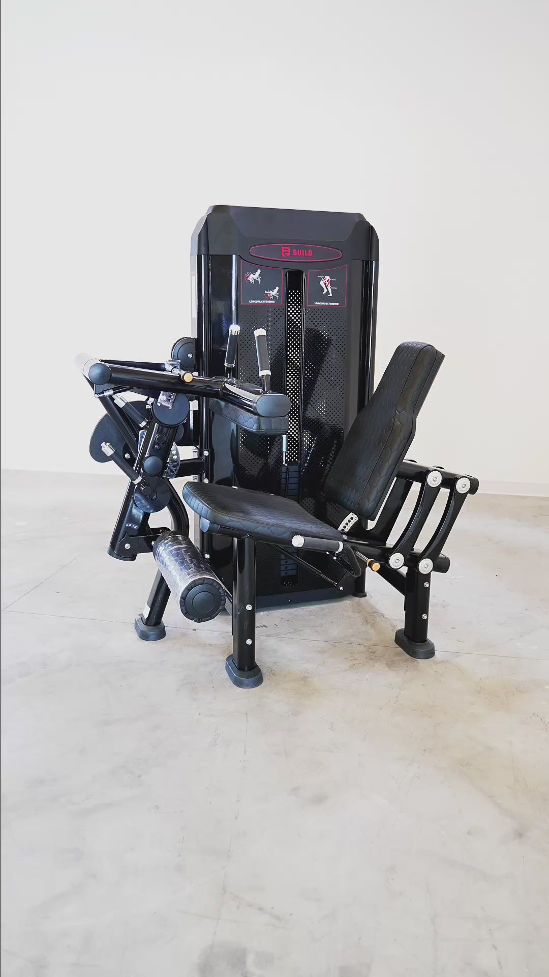 BUILT Strength Fractal Series Seated Leg Curl (New)