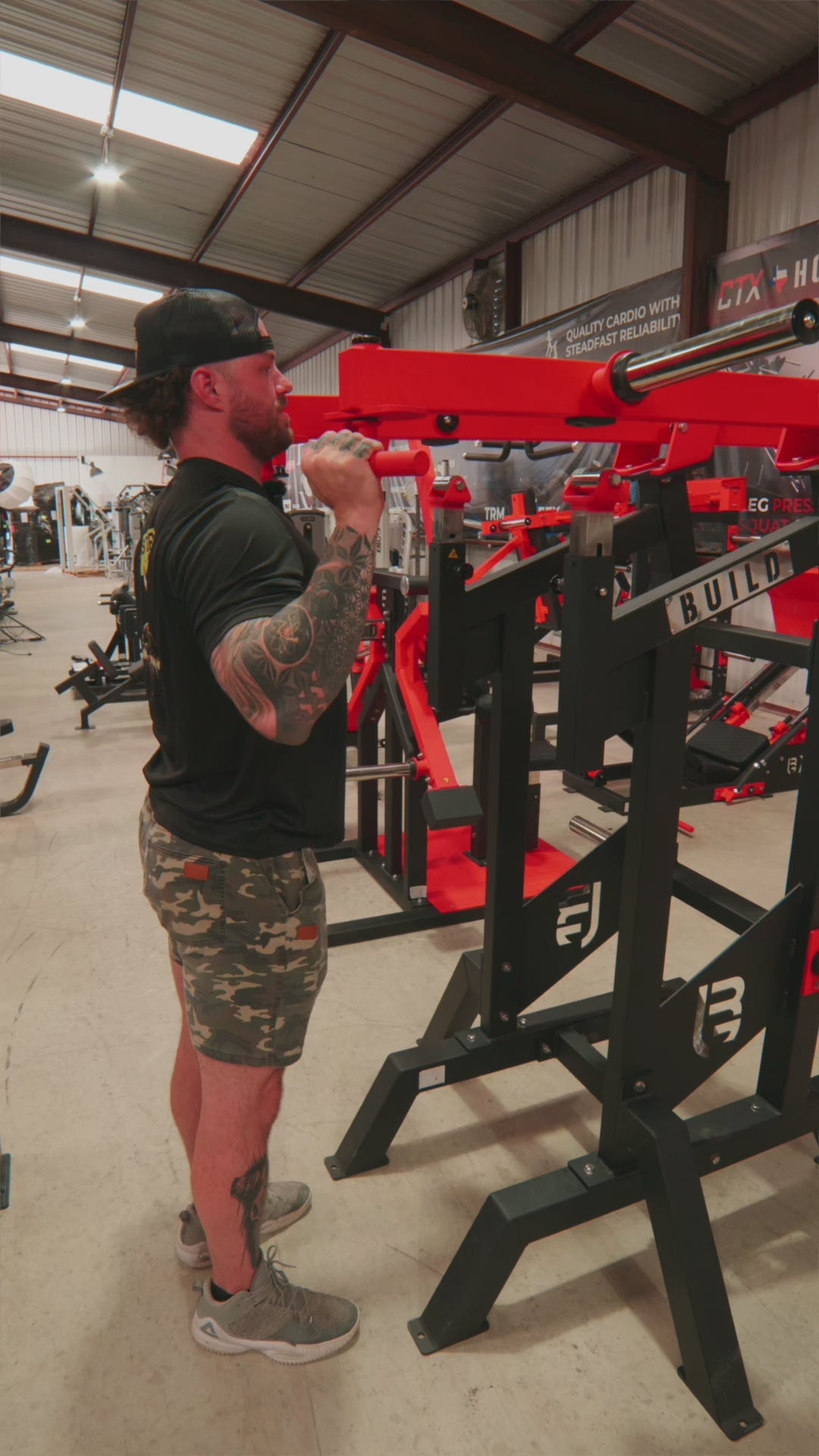 BUILD Viking Shoulder Press (New)