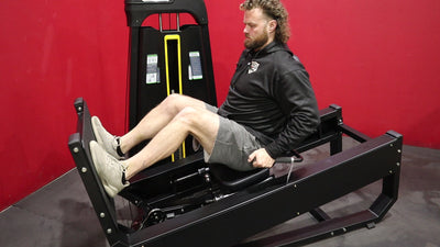 Fettle Fitness Selectorized Seated Leg Press (Nuevo)
