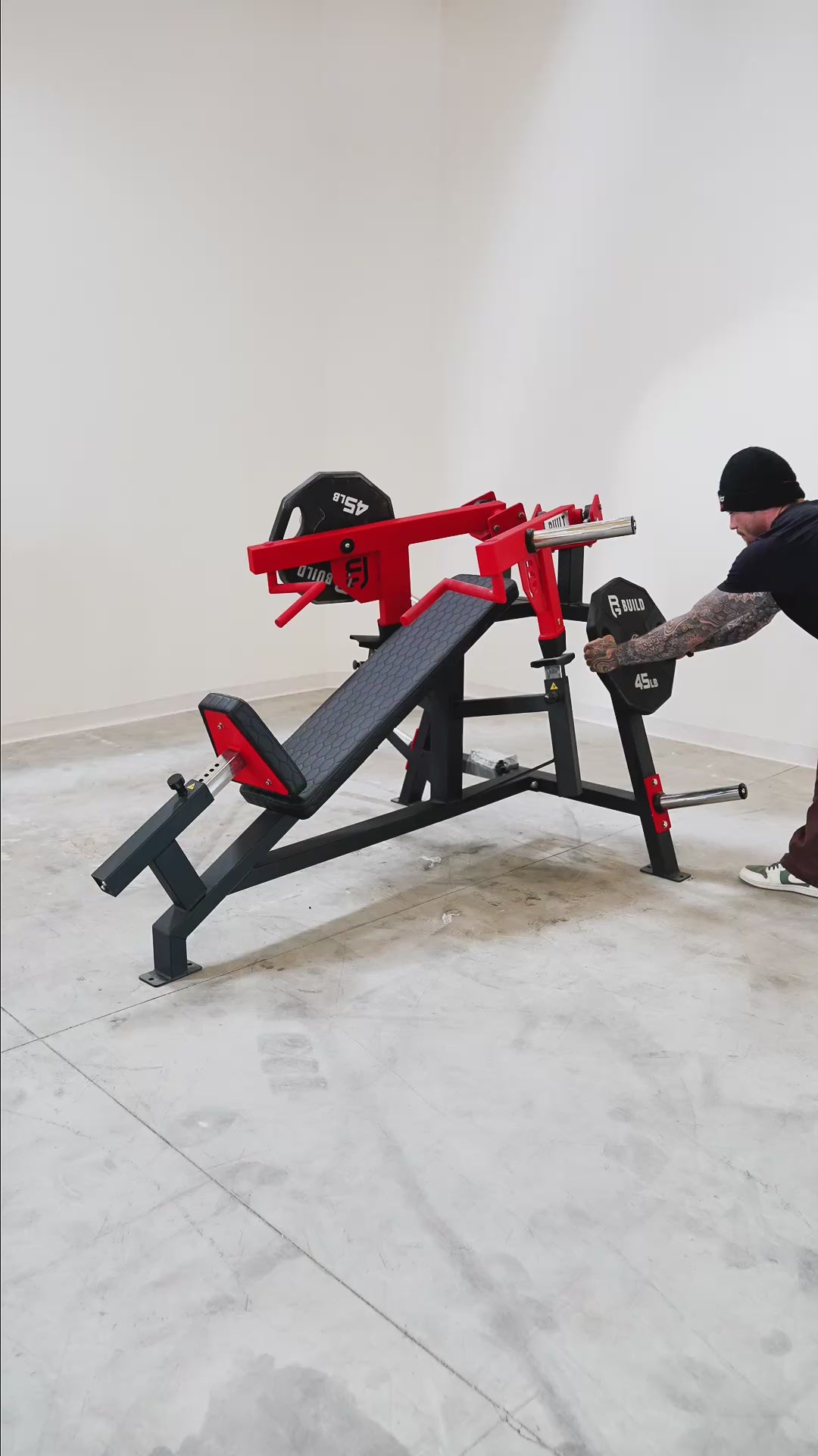 BUILT Strength ‘OG’ Series Incline Chest Press (New)