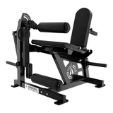 Arsenal Strength Reloaded Leg Extension / Seated Leg Curl on pure white