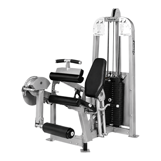 Hoist Fitness HD 2400 Leg Extension Leg Curl background deleted