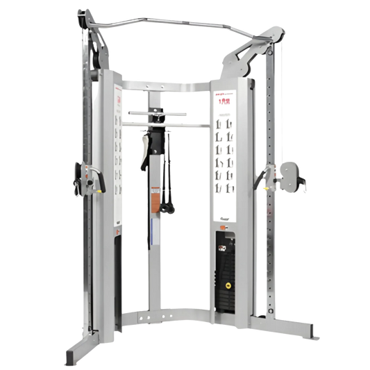 Hoist Fitness HD-1900 Dual Adjustable Pulley System transparent