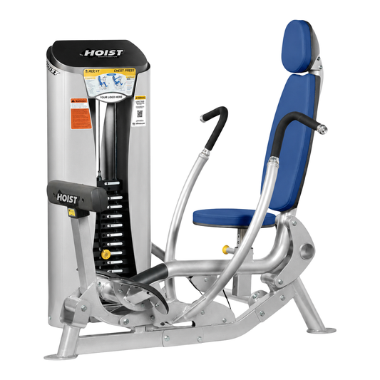 Hoist Fitness ROC-IT Chest Press background deleted
