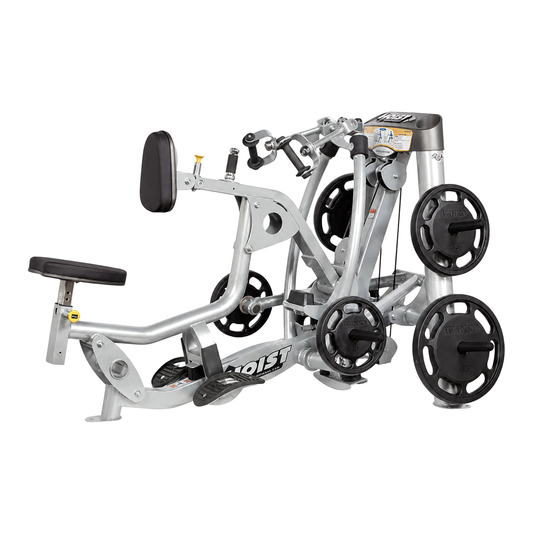 Hoist Fitness ROC-IT Plate Loaded Seated Mid Row background deleted
