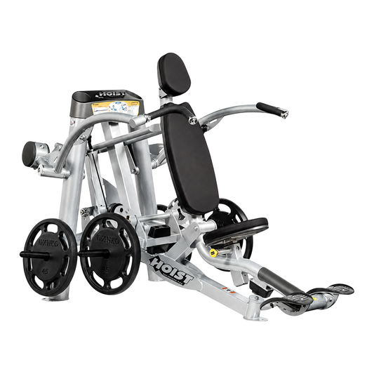 Hoist Fitness ROC-IT Plate Loaded Shoulder Press background deleted