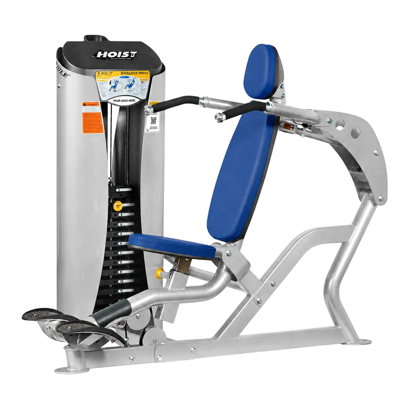 Hoist Fitness ROC-IT Shoulder Press background deleted