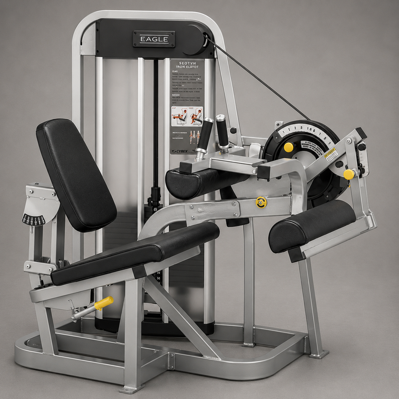Cybex Eagle Seated Leg Curl (Remanufactured)