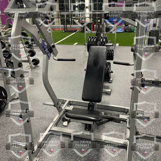 Incoming Inventory: Hammer Strength Plate Loaded Shoulder Press (Used)