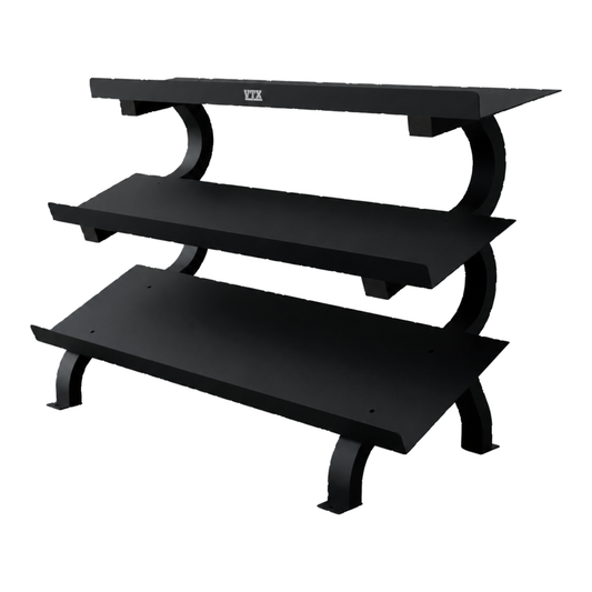 VTX 3-Tier Dumbbell Shelf Rack (Remanufactured)