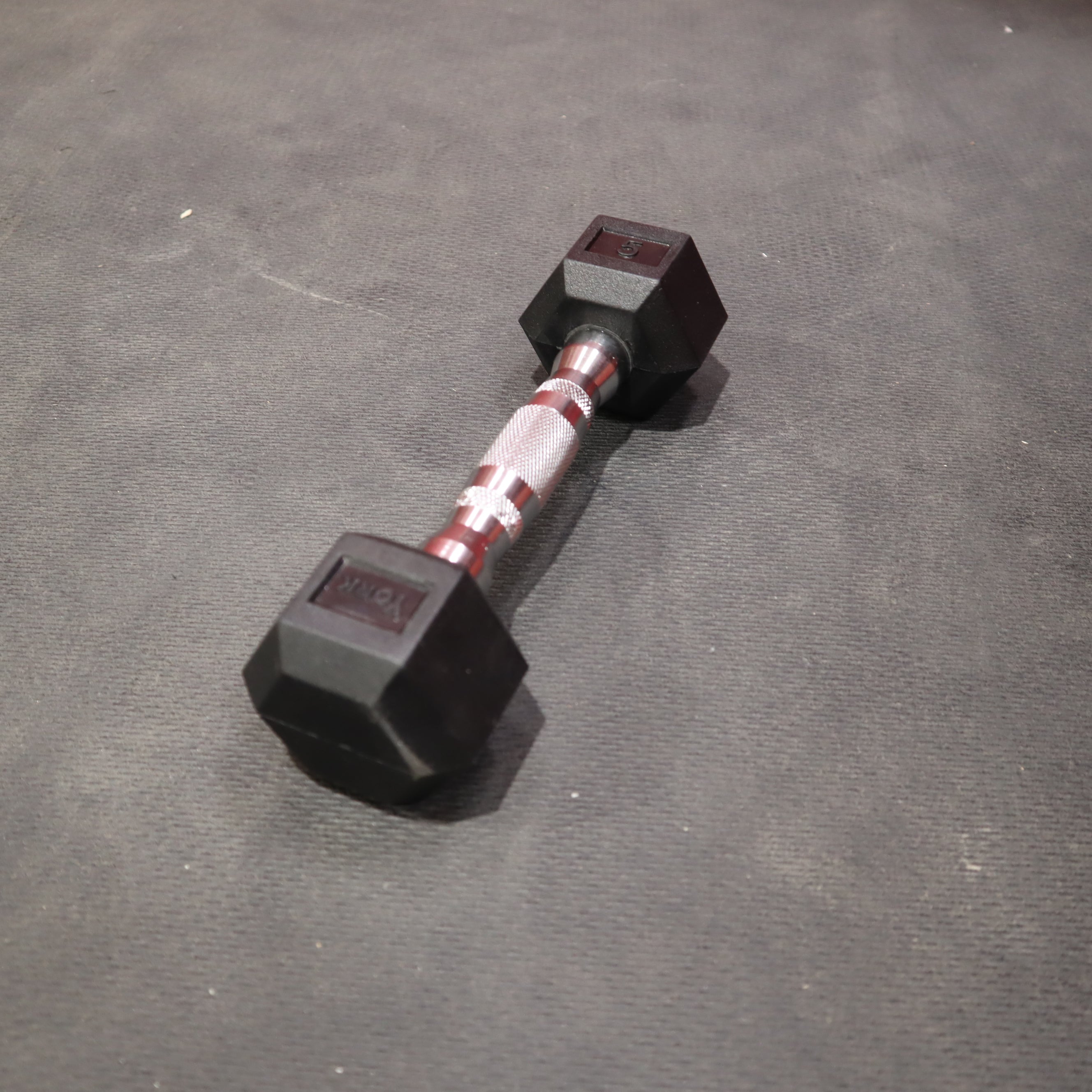 York Pro Hex Rubber Dumbbells CTX Home Gyms