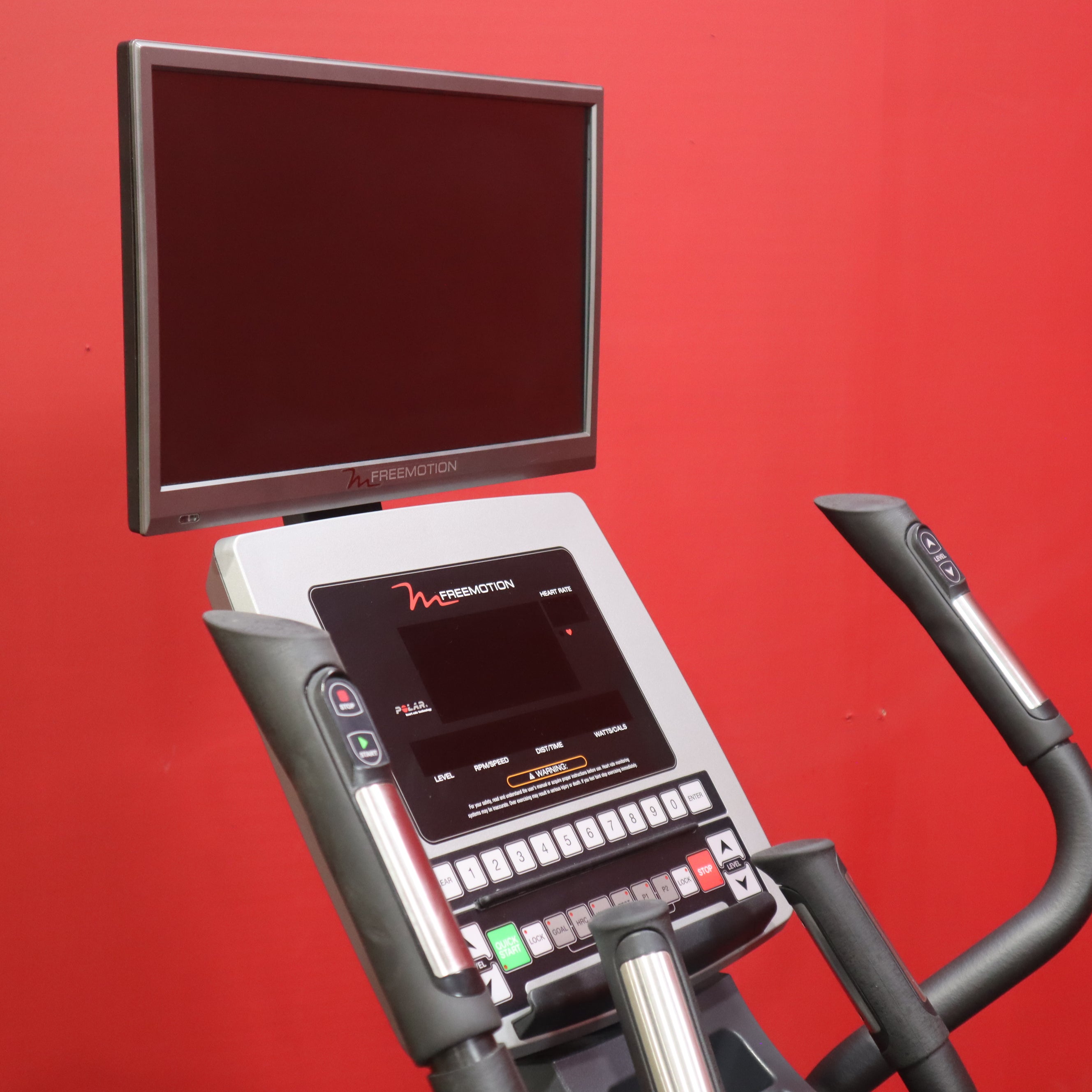 Elliptical machine 2025 with tv screen