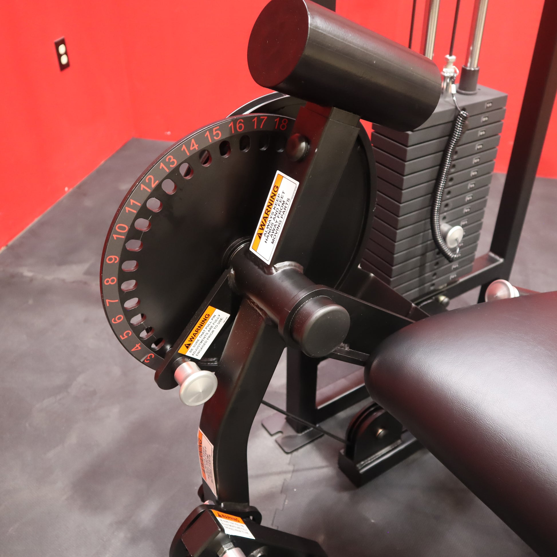 Commercial Seated Leg Extension Gym Machine (125kg) - Primal Strength