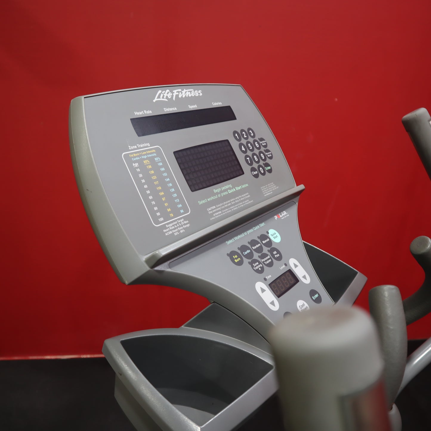 Life Fitness 91XI entrenador elíptico (Usado)