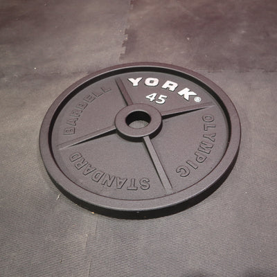 York Iron Olympic Weight Plates