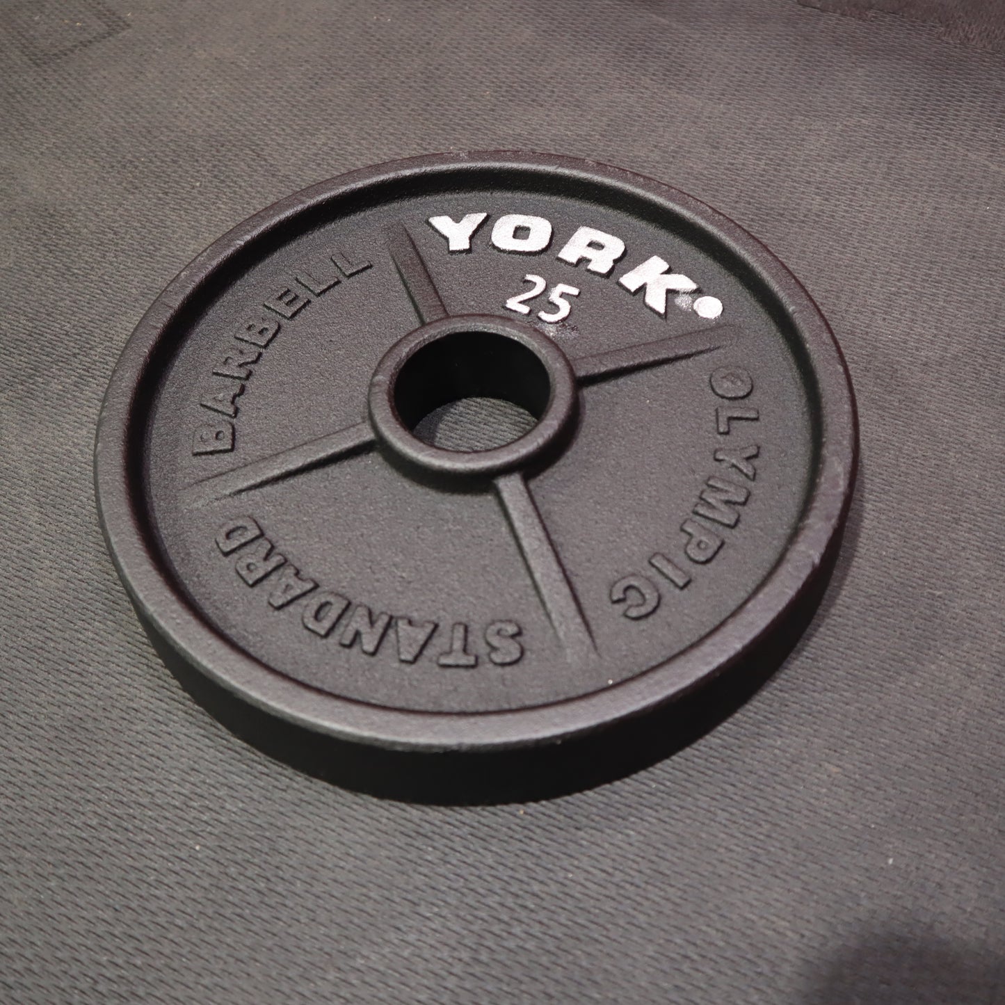 York Iron Olympic Weight Plates