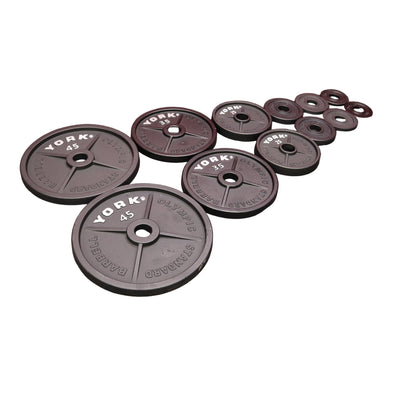 York Iron Olympic Weight Plates